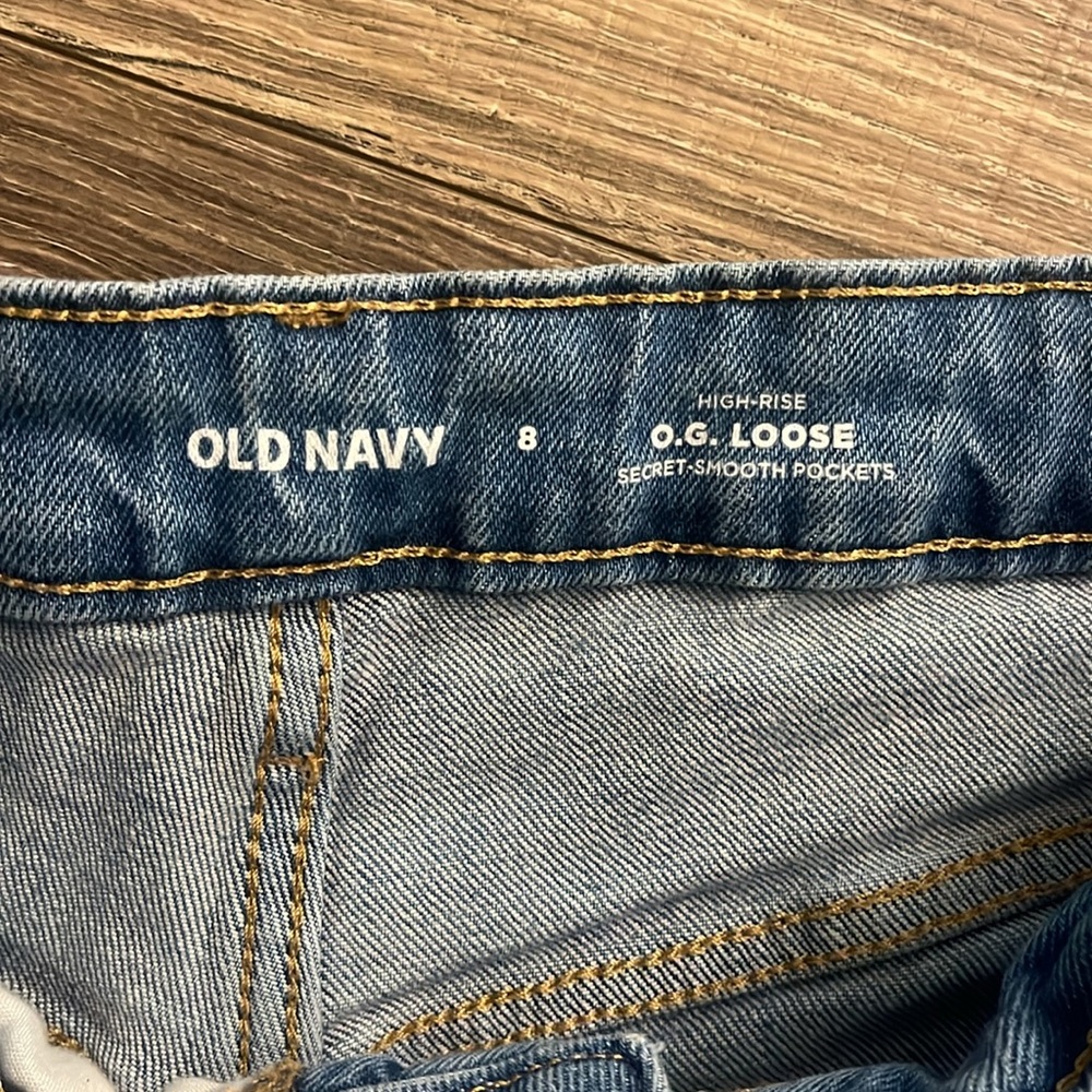 High-Waisted OG Loose Ripped Jeans - Picture 2 of 3